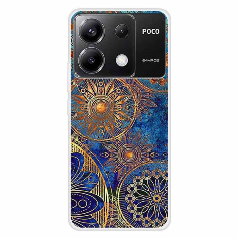 Xiaomi Redmi Note 13 Pro 5G / Poco X6 5G Oro Fiore Custodia