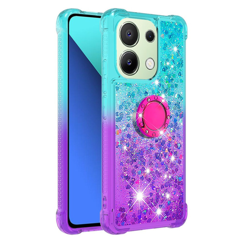 Xiaomi Redmi Note 13 4G Glitter Custodia Anello di supporto