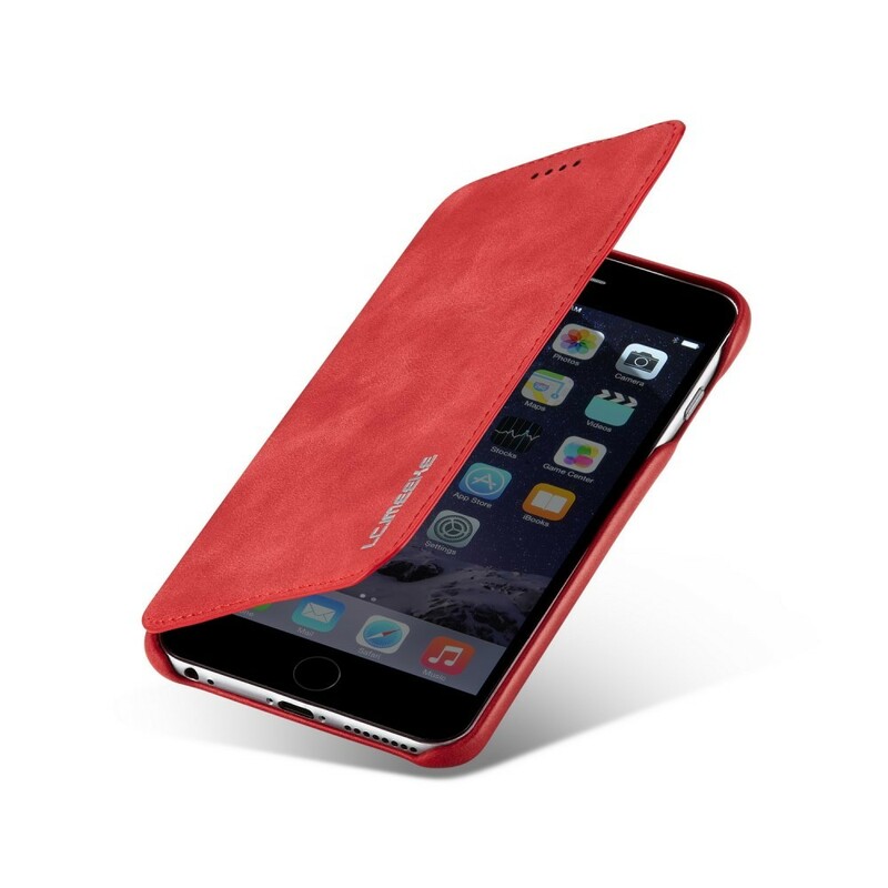 Flip Cover iPhone 6/6S Plus LC.IMEEKE Effetto Pelle