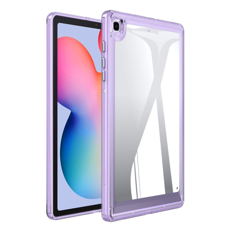Samsung Galaxy Tab S6 Lite Cover trasparente bordo colorato