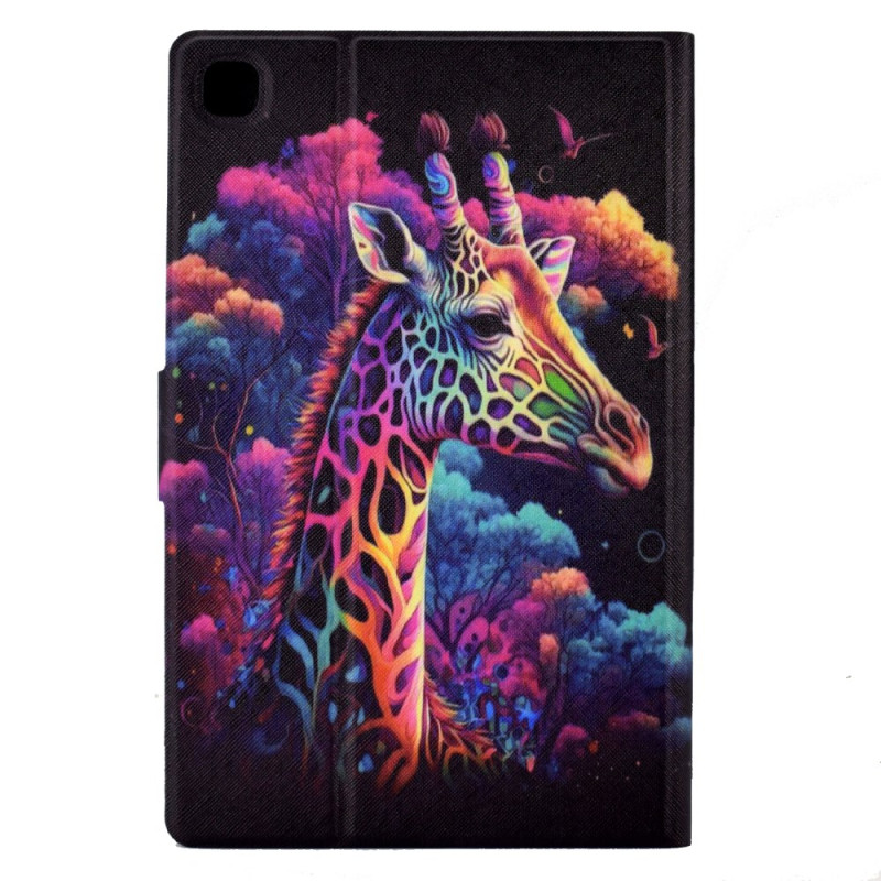 Samsung Galaxy Tab S6 Lite Custodia Giraffe Colorata