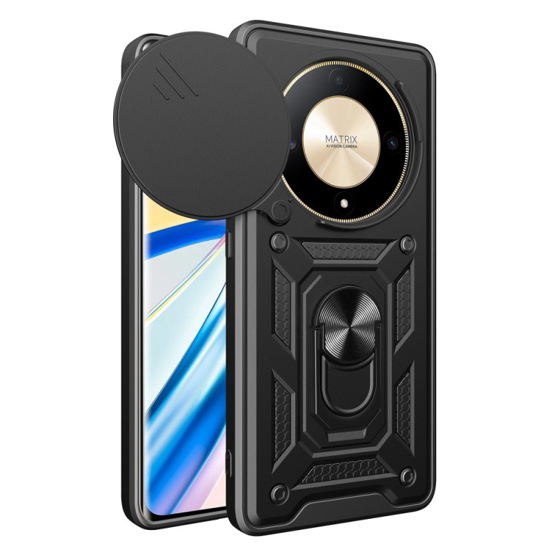 Honor Magic 6 Lite / X9b Custodia protettiva scorrevole per la lente e anello di supporto