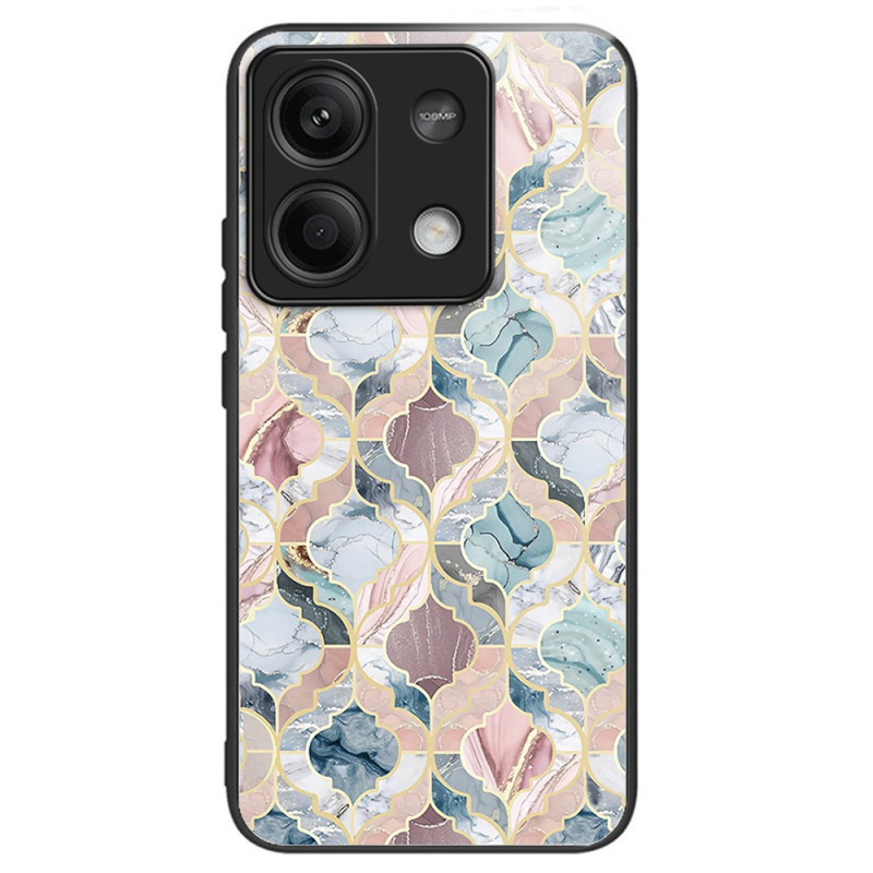 Xiaomi Redmi Note 13 5G Tempered Glass Tile Marble Case