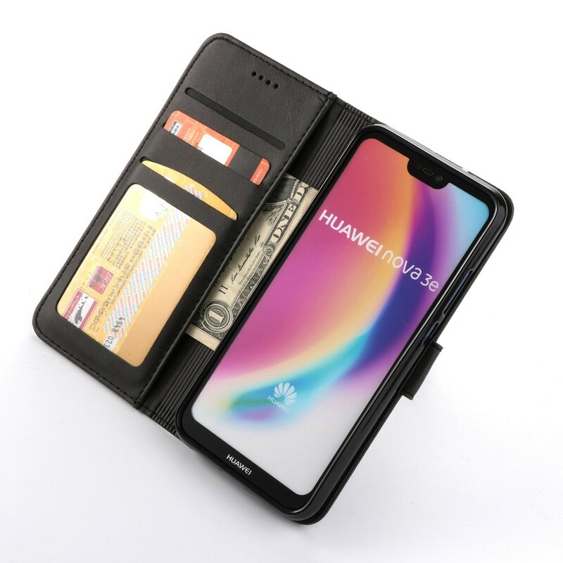 Huawei P20 Lite Custodia LC.IMEEKE effetto pelle Huawei P20 Lite Custodia LC.IMEEKE effetto pelle
