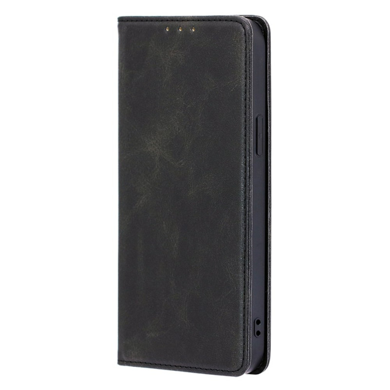 Flip Cover Oppo A38 / A18 stile pelle retrò