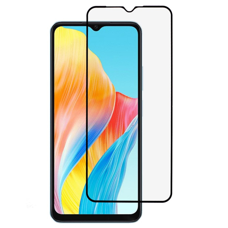 Protezione integrale in vetro temperato per lo schermo di Oppo A18