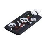 Huawei P20 Pro 3D Custodia Famiglia Panda
