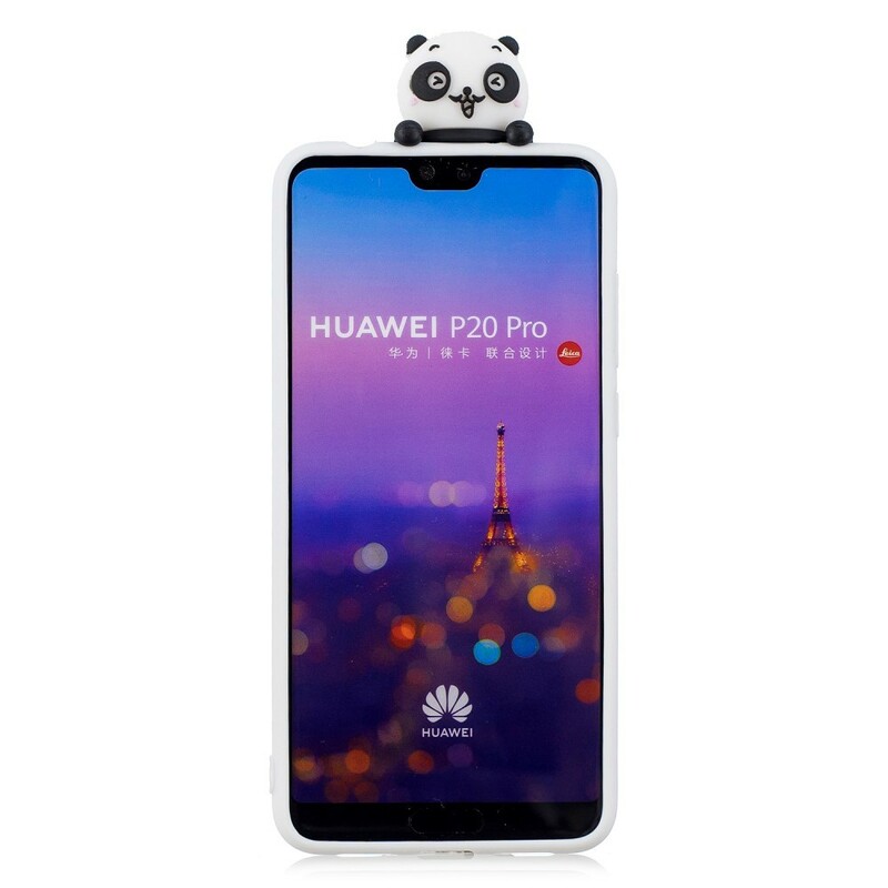 Huawei P20 Pro 3D Panda Custodia unica