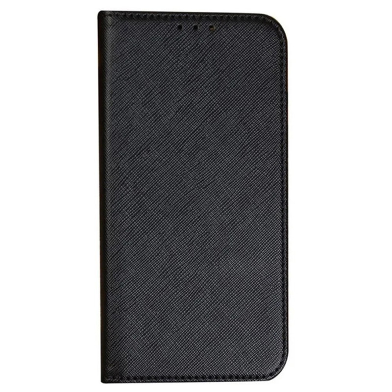 Flip Cover Poco F6 Cross Texture