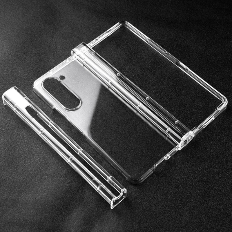 Samsung Galaxy Z Fold 6 Custodia trasparente 3 pezzi