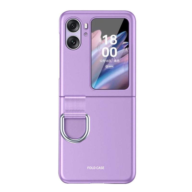 Oppo Find N2 Flip Case Anello finitura gommata