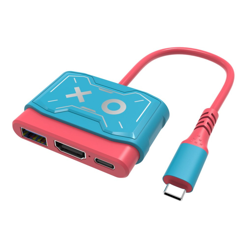 Adattatore hub USB 3.0 USB C per Nintendo Switch / Switch OLED TOPWOLF