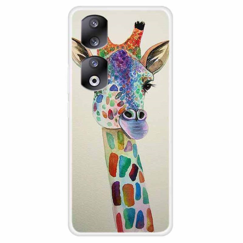 Honor 90 Pro: cover
 colorato a forma di giraffa