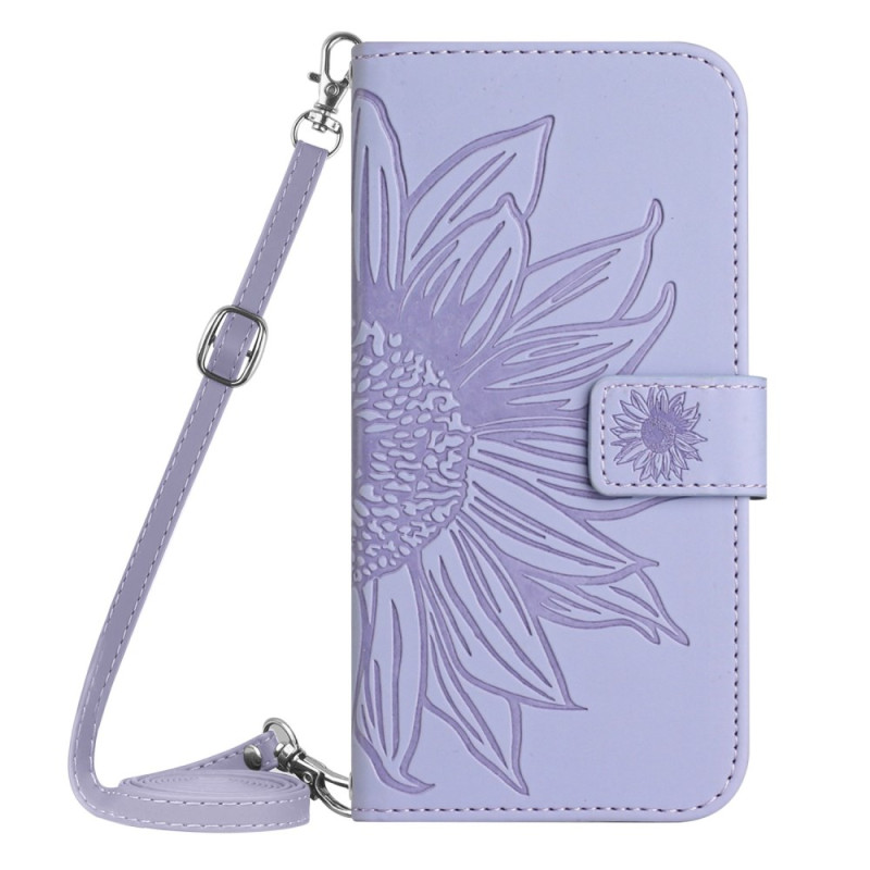 Honor 70 Borsa a tracolla con stampa a girasoli