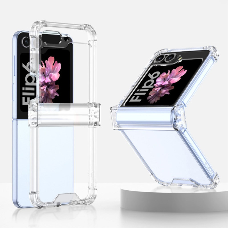 Samsung Galaxy Z Flip 7 FE / Z Flip 6 Custodia con cerniera e cuscino d'aria GKK