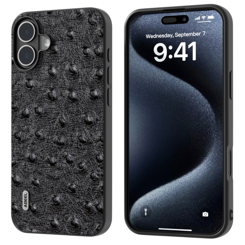 Custodia in pelle per iPhone 16 ABEEL