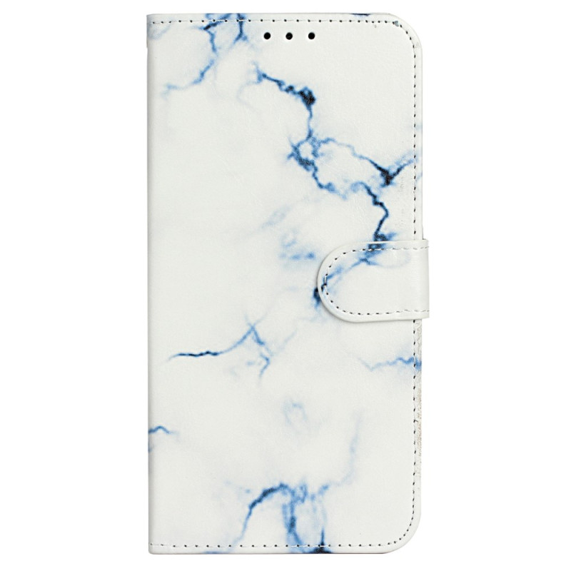 Custodia Cover iPhone 16 Plus Marble Pattern White