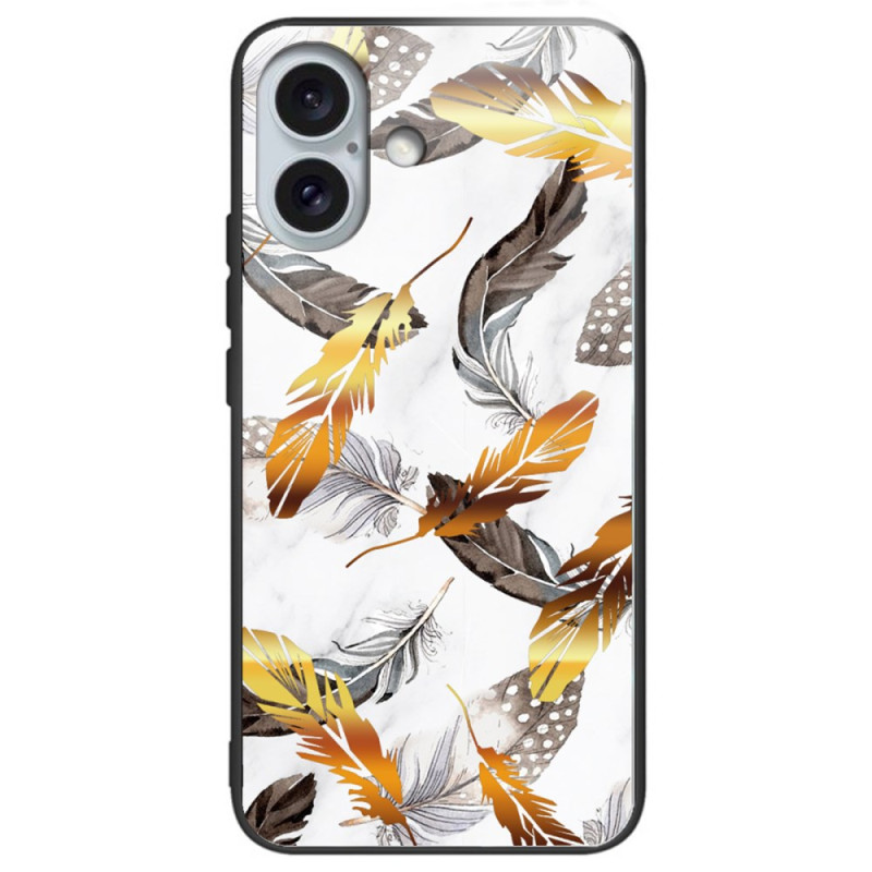 Custodia iPhone 16 Plus Vetro Temperato Vari Designs