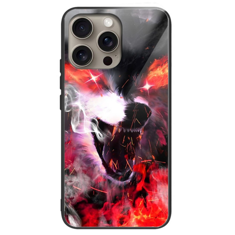 Custodia iPhone 16 Pro Vetro temperato Fierce Wolf