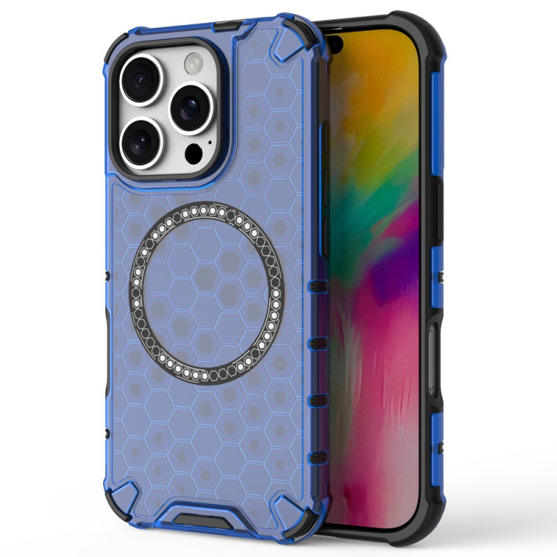 Coque iPhone 16 Pro Magnétique Nid d'Abeille