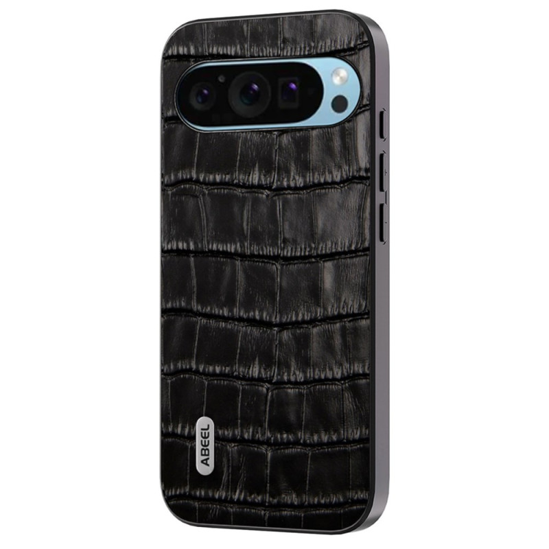 Google Pixel 10 / 10 Pro / 9 / 9 Pro Custodia in coccodrillo ABEEL