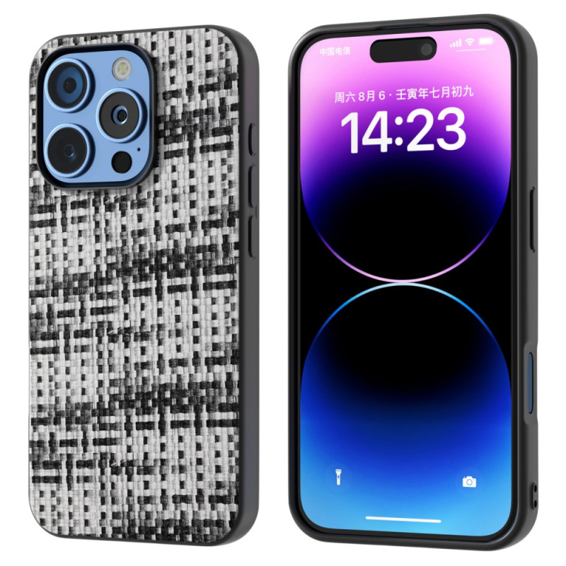 Custodia iPhone 16 Pro Max Texture Plaid