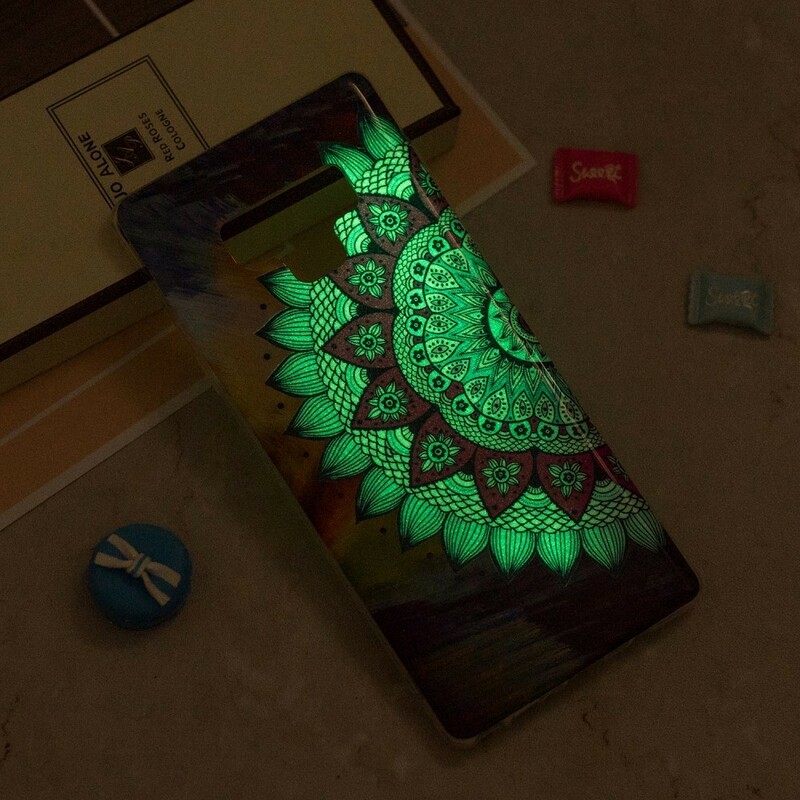 Custodia Samsung Galaxy Note 9 Gufo Fluorescente
