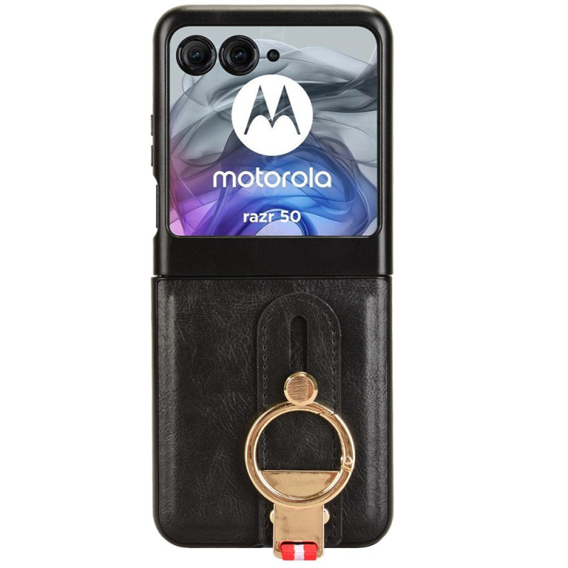 Cover Motorola Razr 50 5G Apribottiglie e Cinturino