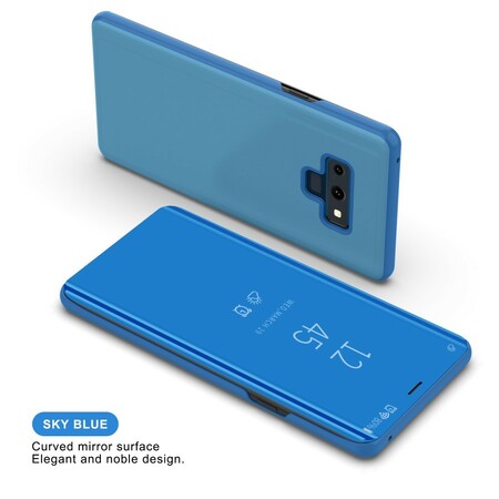 Cover Samsung Galaxy Note 9 Specchio e pelle Simiii