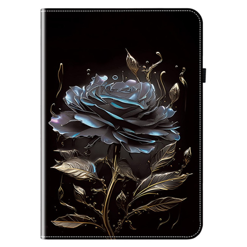 Custodia per iPad Air 13 (2024) rosa e nero