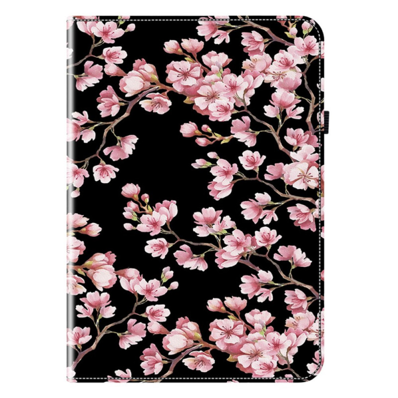 iPad Air 11 (2025) (2024) Custodia con fiori di prugna