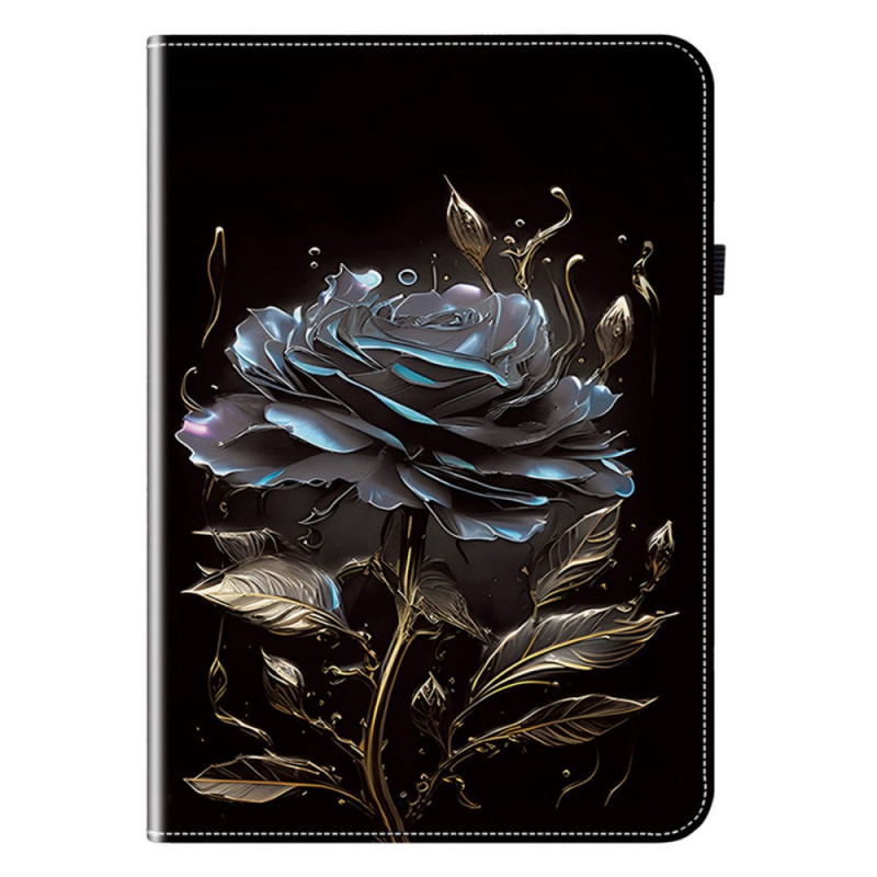 Custodia per iPad Air 11 (2024) rosa e nero