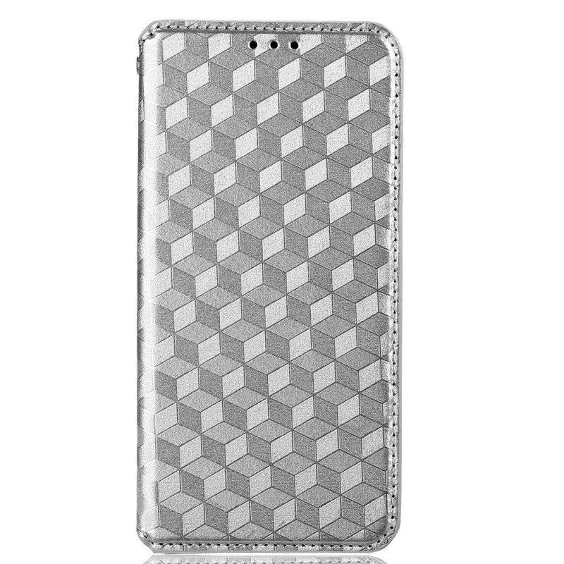 Flip Cover Nokia C32 Modello a diamante