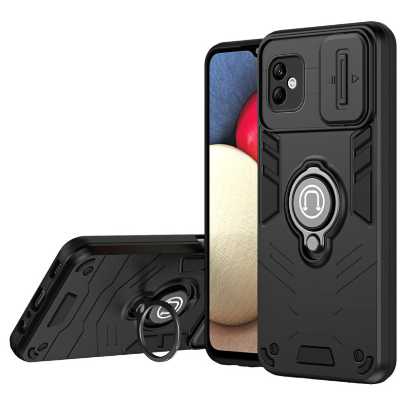 Samsung Galaxy Case A05 Copertura scorrevole della fotocamera e anello di supporto