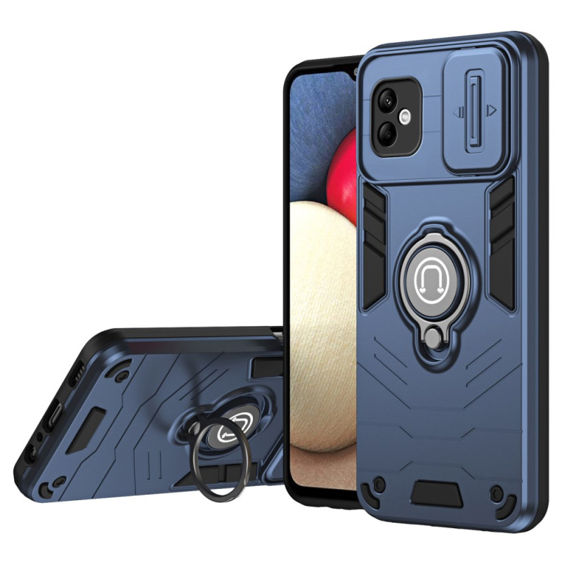 Samsung Galaxy Case A05 Copertura scorrevole della fotocamera e anello di supporto