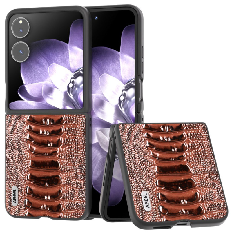 Xiaomi Mix Flip Custodia in pelle texture coccodrillo ABEEL