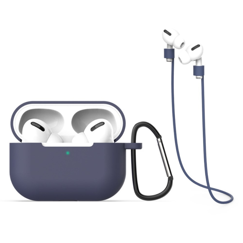 Custodia con cordino e gancio per Airpods Pro