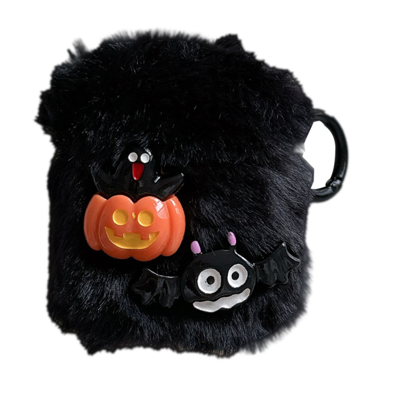 Custodia di peluche di Halloween per AirPods 2 / 1