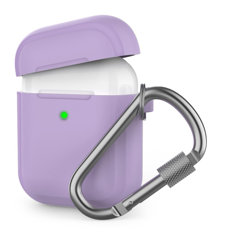 Custodia per AirPods 2 / 1 con moschettone AHASTYLE