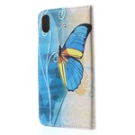 Custodia iPhone XR color farfalla