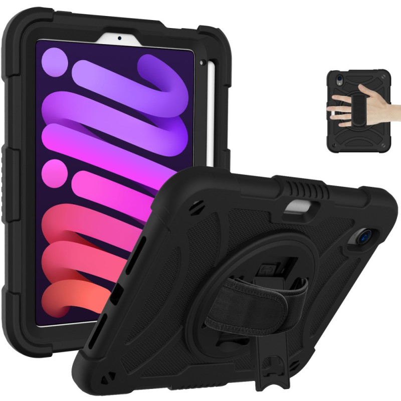 Custodia per iPad Mini 7 (2024) / Mini 6 (2021) Stand rotante e cover
 per matita