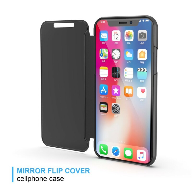 Flip Cover iPhone XR a specchio