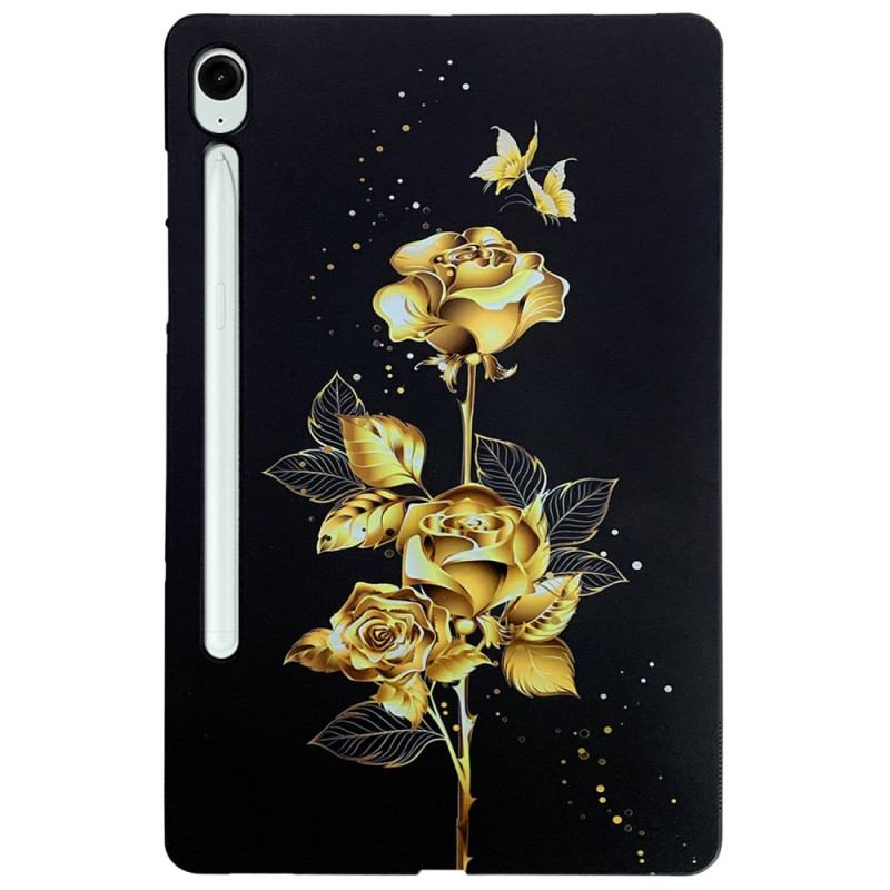 Coque Samsung Galaxy Tab S9 FE /  S9 Roses