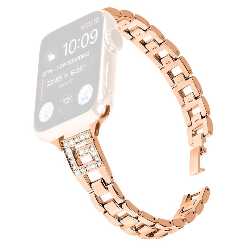 Apple Watch Band Serie 46mm - 42mm / SE / Ultra 49mm Strass Elegance