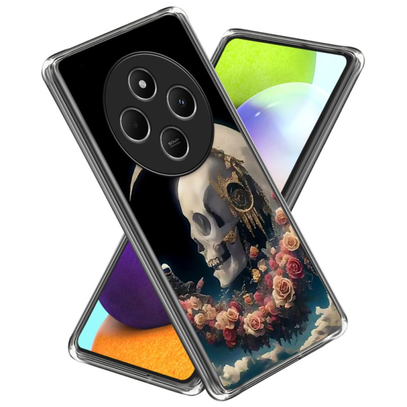 Xiaomi Redmi 14C / Poco C75 Custodia Skull Rosa