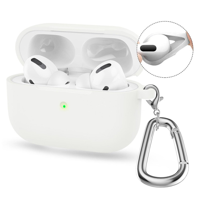 Custodia classica per AirPods 4 (2024) con moschettone