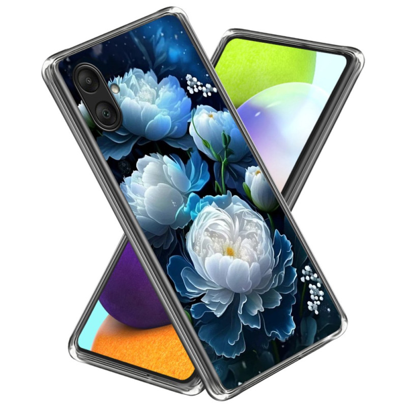 Samsung Galaxy A06 Custodia Peonie bianche