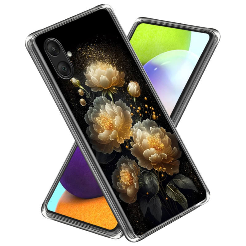 Custodia Samsung Galaxy A06 Gold Peonies