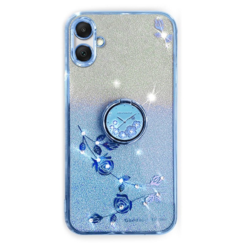 Samsung Galaxy A06 Custodia Glitter KADEM Anello Stand