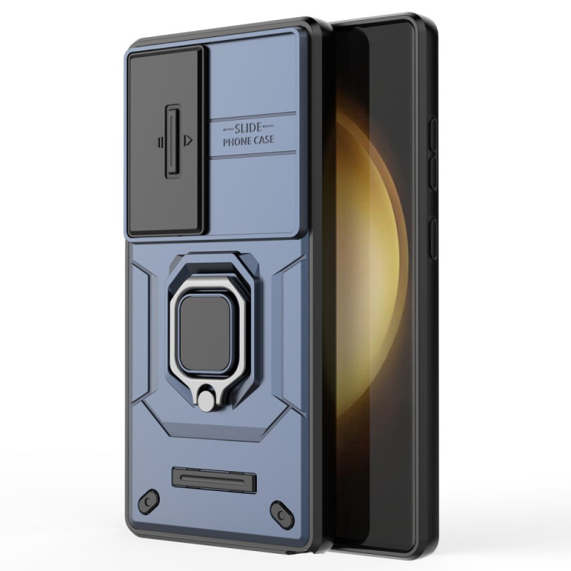 Samsung Galaxy S25 Ultra 5G Custodia resistente agli anelli con protezione dell'obiettivo